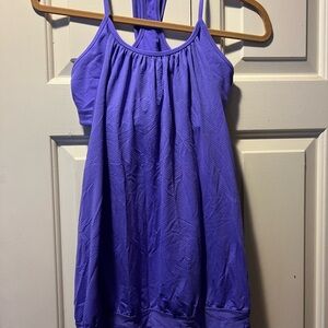 Purple Lululemon Tank with Bra